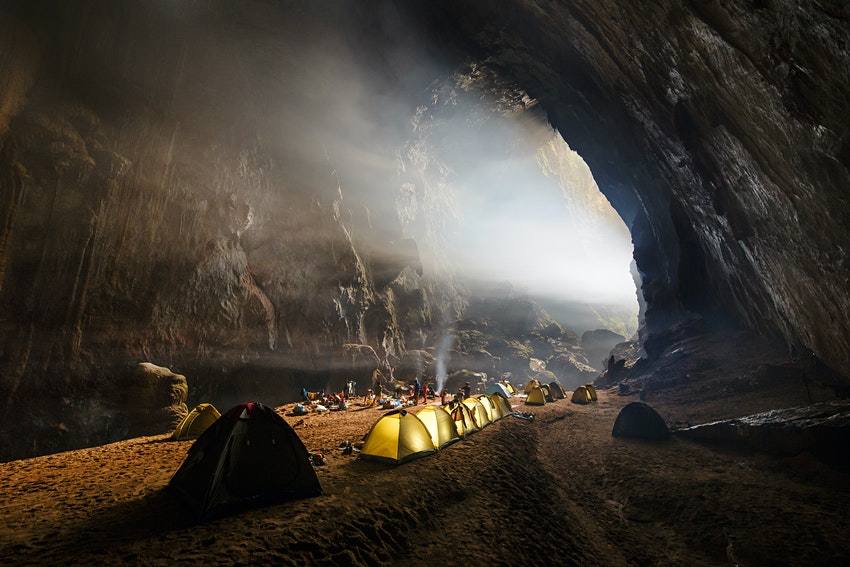 Camping and Trekking inside the largest cave on the earth